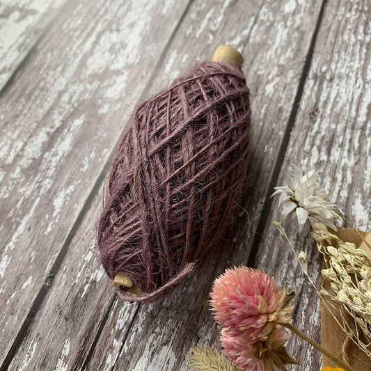 Flaxcord in a Dusky Lilac color