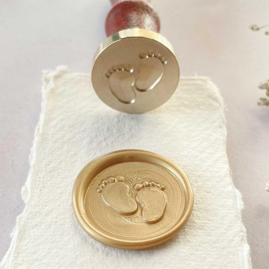 Baby Feet wax seal stamp