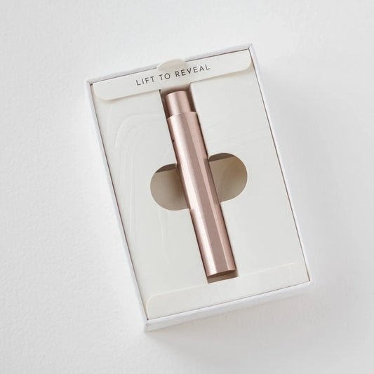 The Wren Refillable Fibre Tip Pen by Tom's Studio. Blush Pink Writing Pen