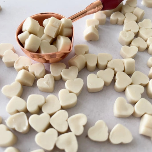 Sealing wax beads in cream