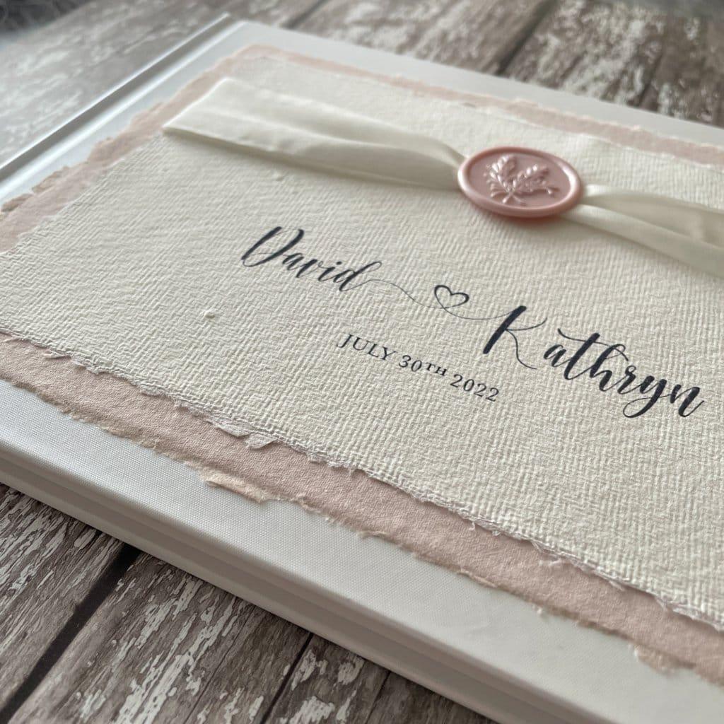 Blush Handmade Paper handmade paper thenaturalpapercompany