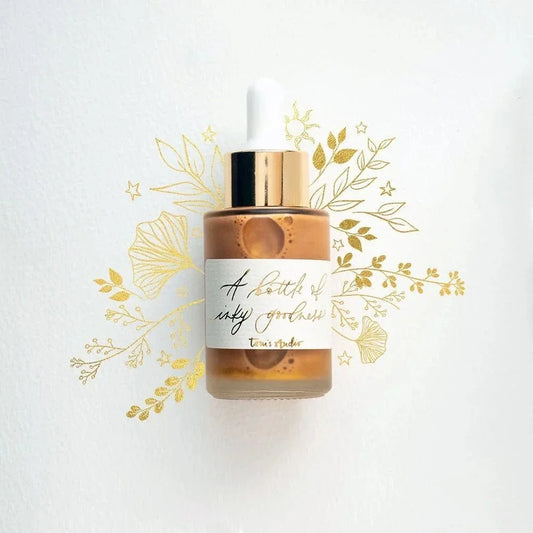 Gold Calligraphy Ink produced by Tom's Studio