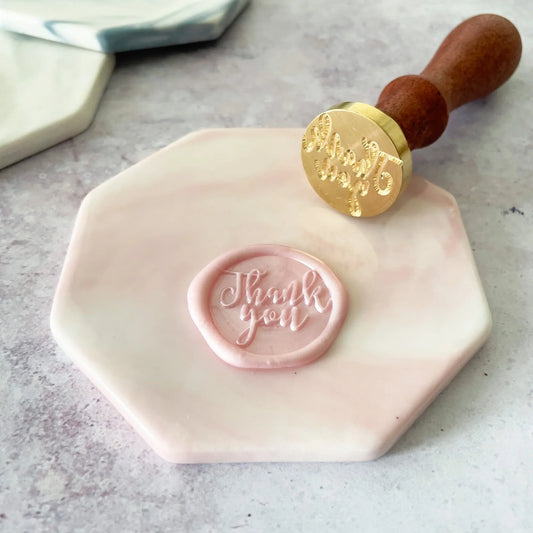 Wax stamp mat