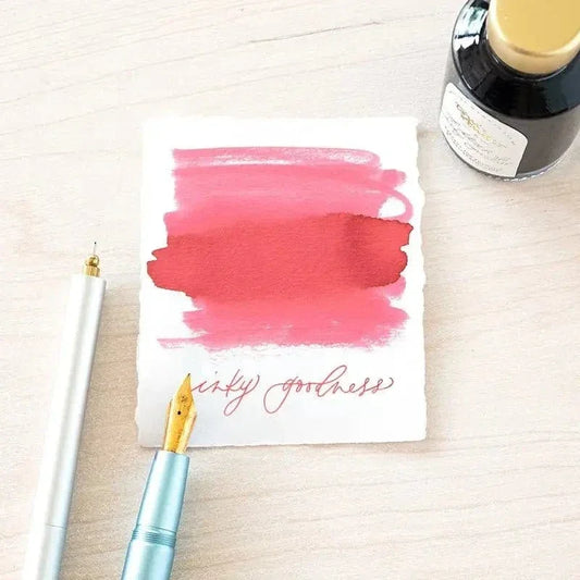 Tom's Studio Rambling Rose 15 fountain pen ink