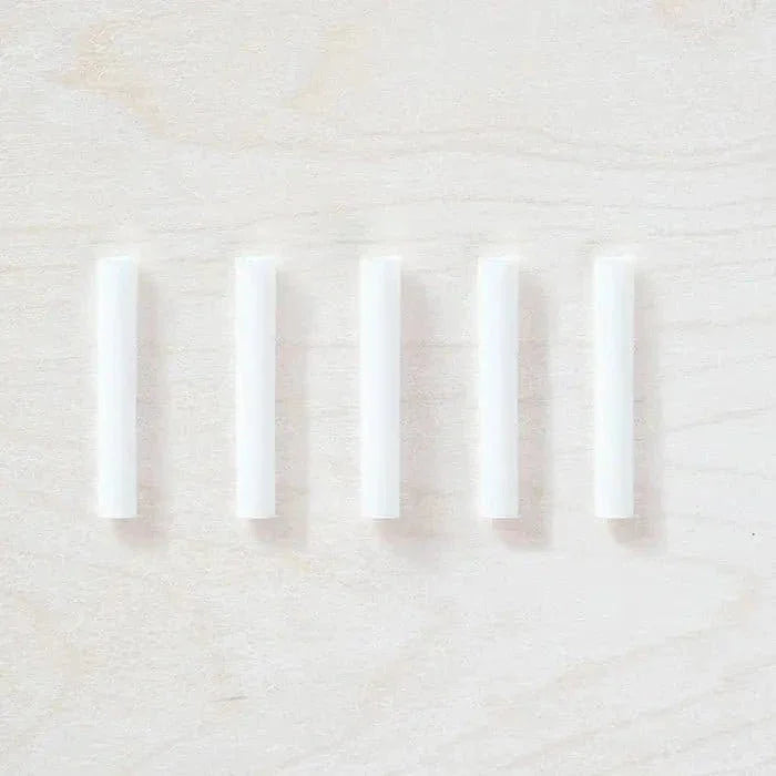 Spare refill reservoirs for the Tom's Studio Lumos Pen Duo. Pack of 5 refill cartridges for refillable artists pen.