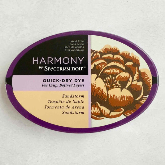 Harmony by Spectrum Noir quick-dry dye packaging with a tiger design on a white background