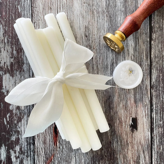 White Sealing Wax Sticks
