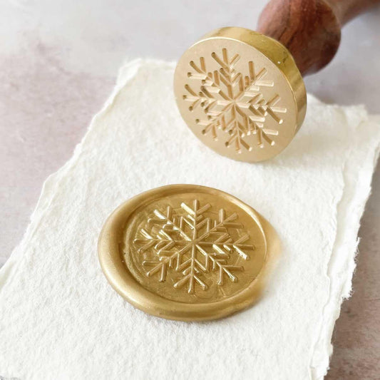 Snowflake Wax Seal Stamp
