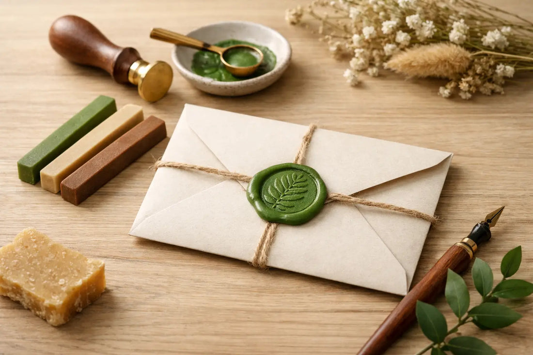 Biodegradable Sealing Wax for Thoughtful Post