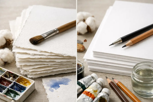 Cotton Rag Versus Cellulose Paper for Artists
