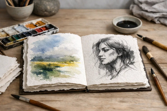 Khadi Sketchbook Paper for Expressive Work
