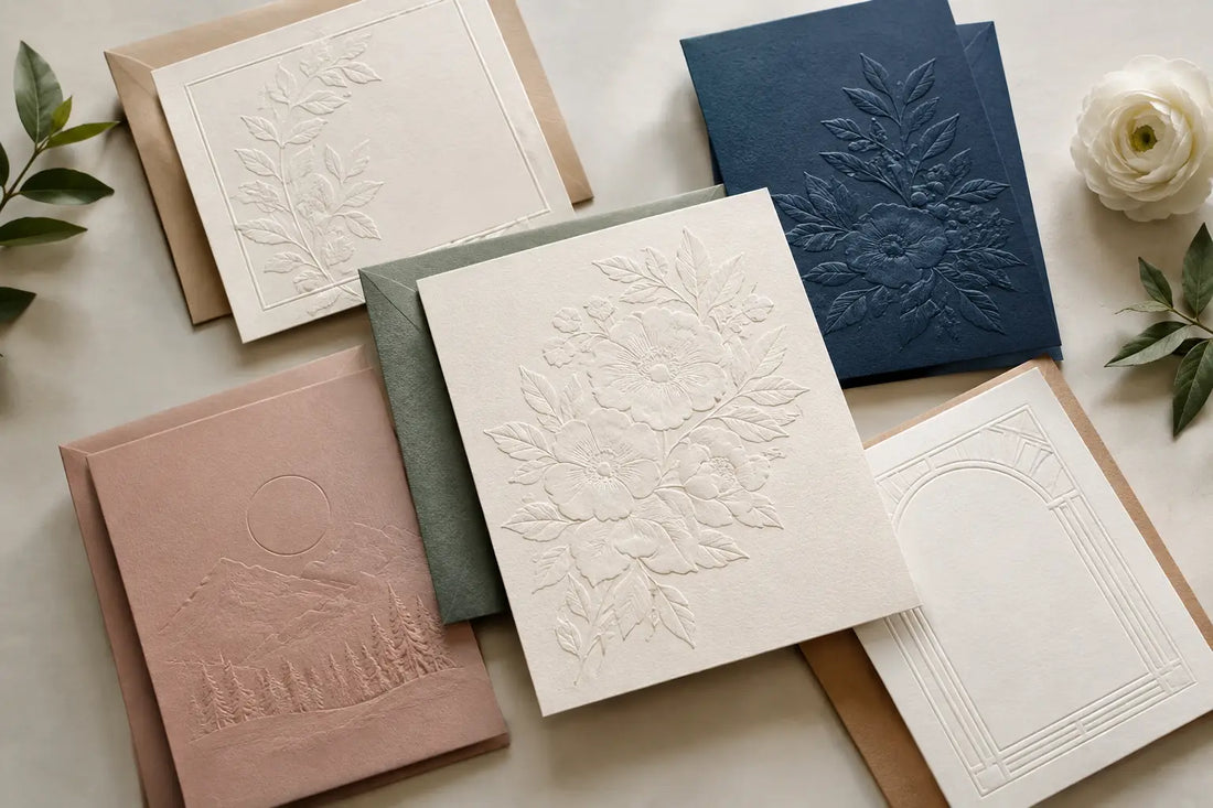 12 Letterpress Invitation Examples to Inspire
