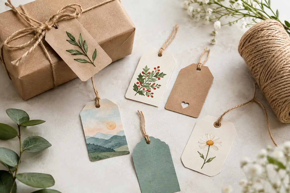 A Guide to Handmade Gift Tags That Feel Special