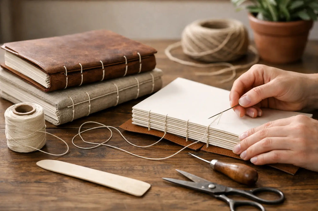 How to Bind Handmade Journals with Lasting Grace