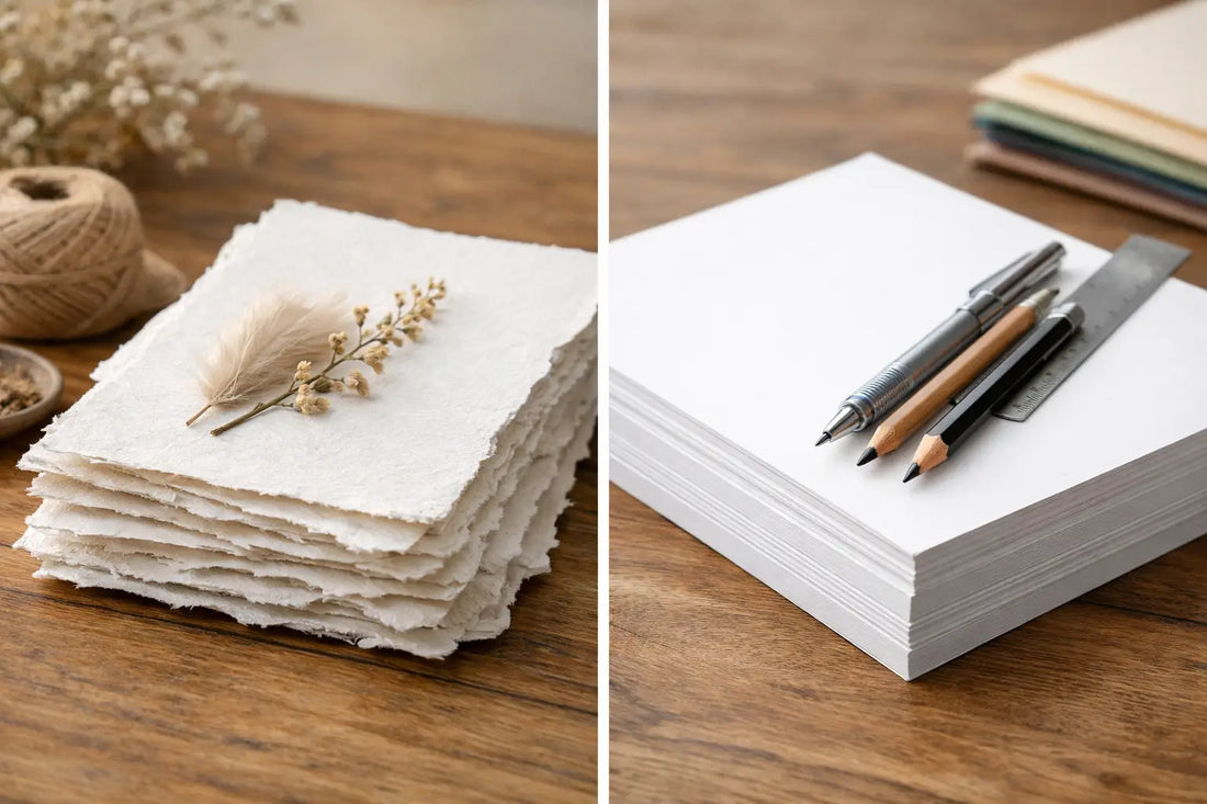 Handmade Paper vs Cardstock: Which Suits You?