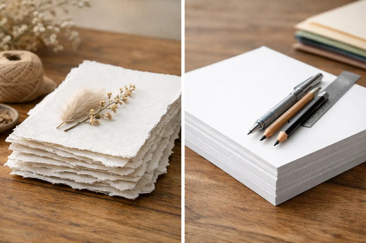 Handmade Paper vs Cardstock: Which Suits You?
