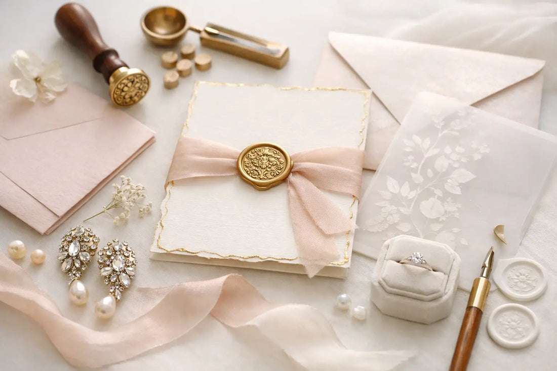 A Guide to Invitation Embellishment Options