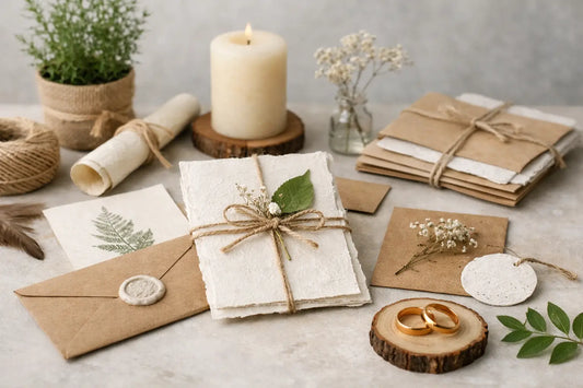 12 Eco Wedding Stationery Ideas to Treasure