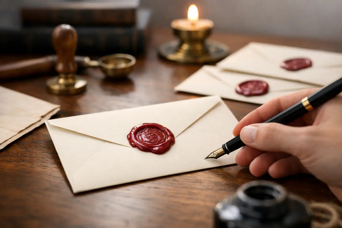 How to Address Wax Sealed Envelopes Properly