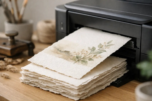 How to Print on Handmade Paper Beautifully
