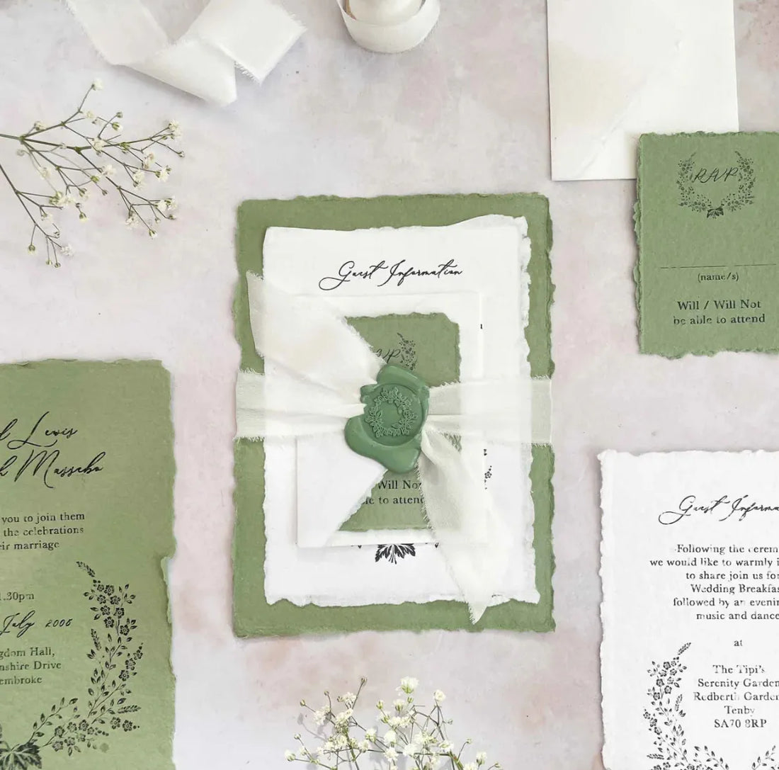 A Wedding Invitation Suite Example to Follow