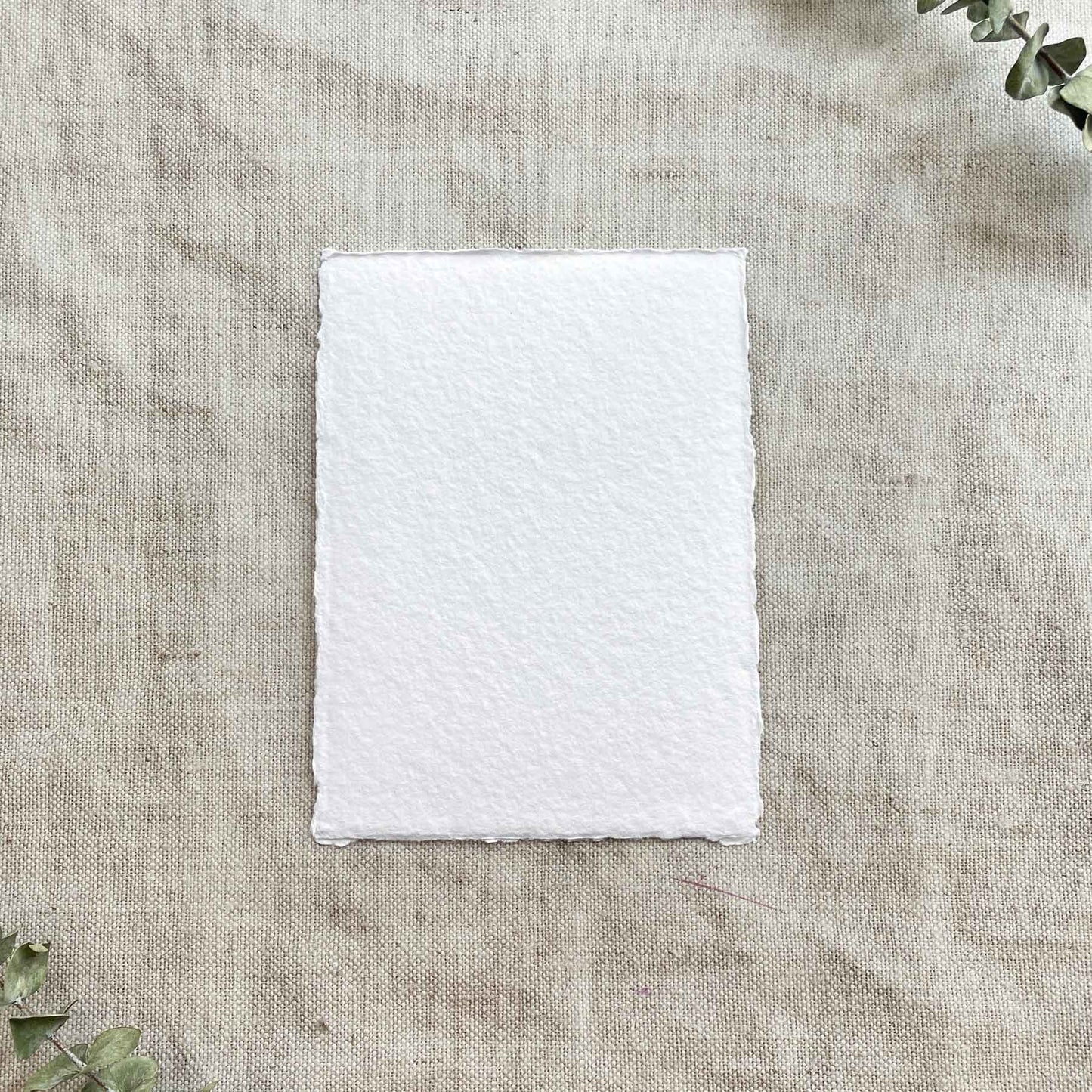 Premium White Handmade Card