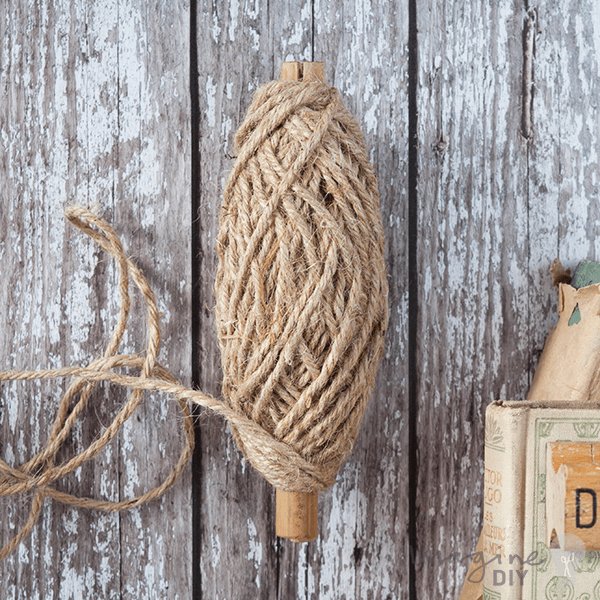 Roll of natural flax cord.  Natural string made from linen fibres.  Perfect cord for gardening, floristry, gift wrapping and crafts.
