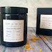 Orange Blossom | Luxury Soy Wax Scented Candle in Apothecary Jar with Lid | Gift Boxed Candle | Fresh Floral Candle | Vegan Candle | Citrus