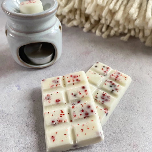 Raspberry and Pink Pepper | Luxury Soy Wax Melt Bar | Scent of the sea | Pretty wax melts