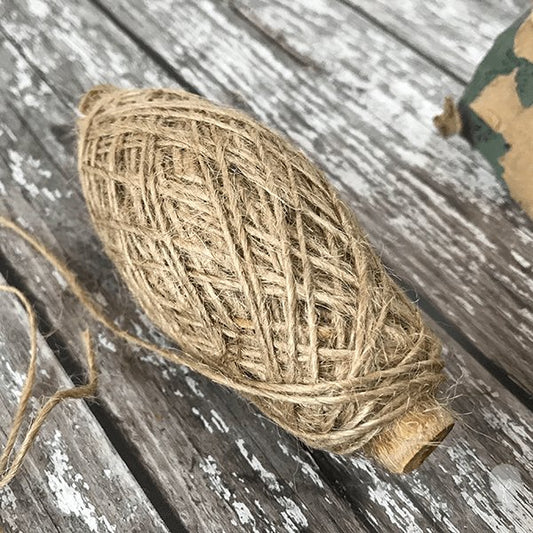 Introducing Flaxcord! This all-natural, biodegradable cord is perfect for all your crafting and household needs. Its dark natural color adds rustic charm to any project. And, when you're done, it will decompose without harming the environment. Get creative and be eco-friendly with Flaxcord.