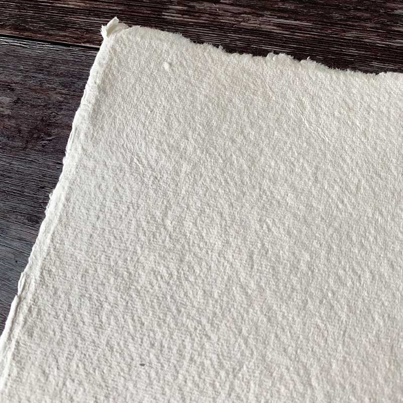 A3 Handmade Paper White handmade paper thenaturalpapercompany   