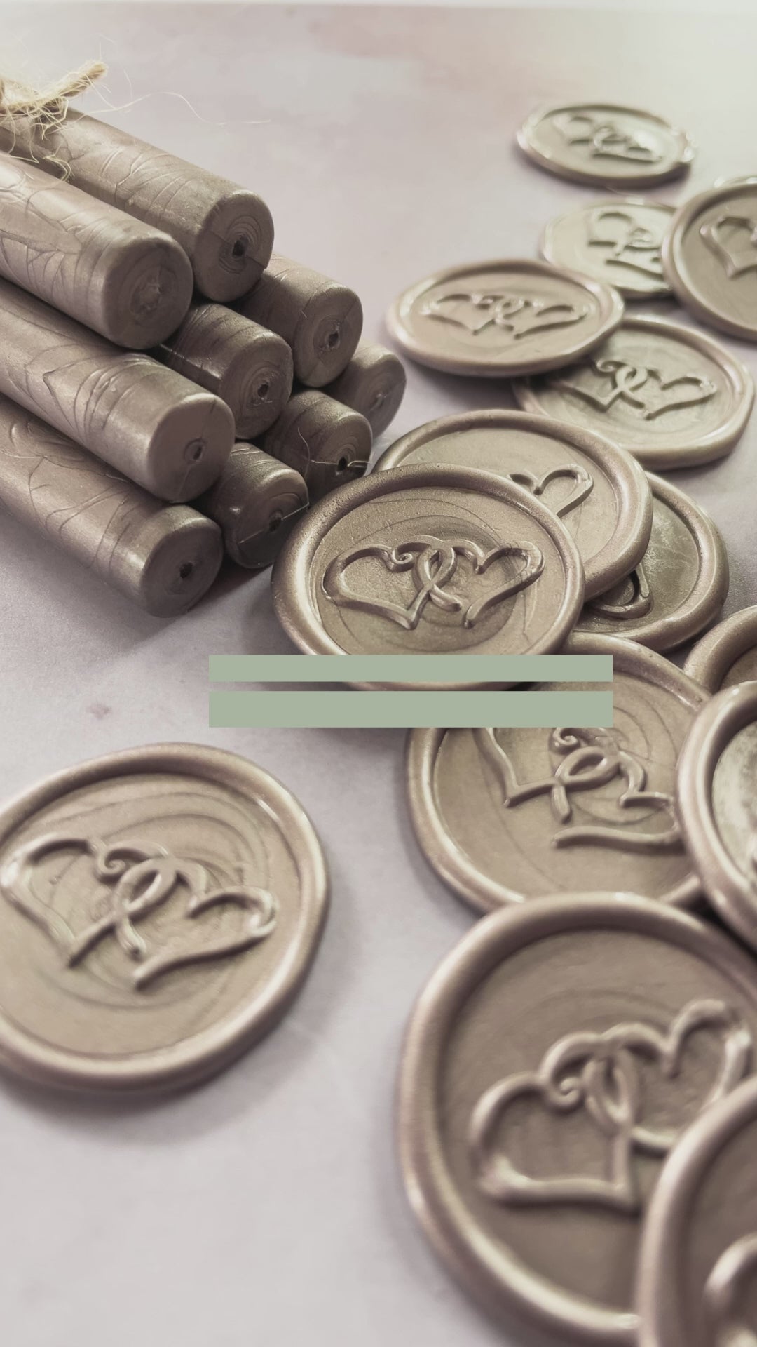 Eco Friendly Sealing Wax.  Make plastic free, paraffin free and biodegradable wax seals