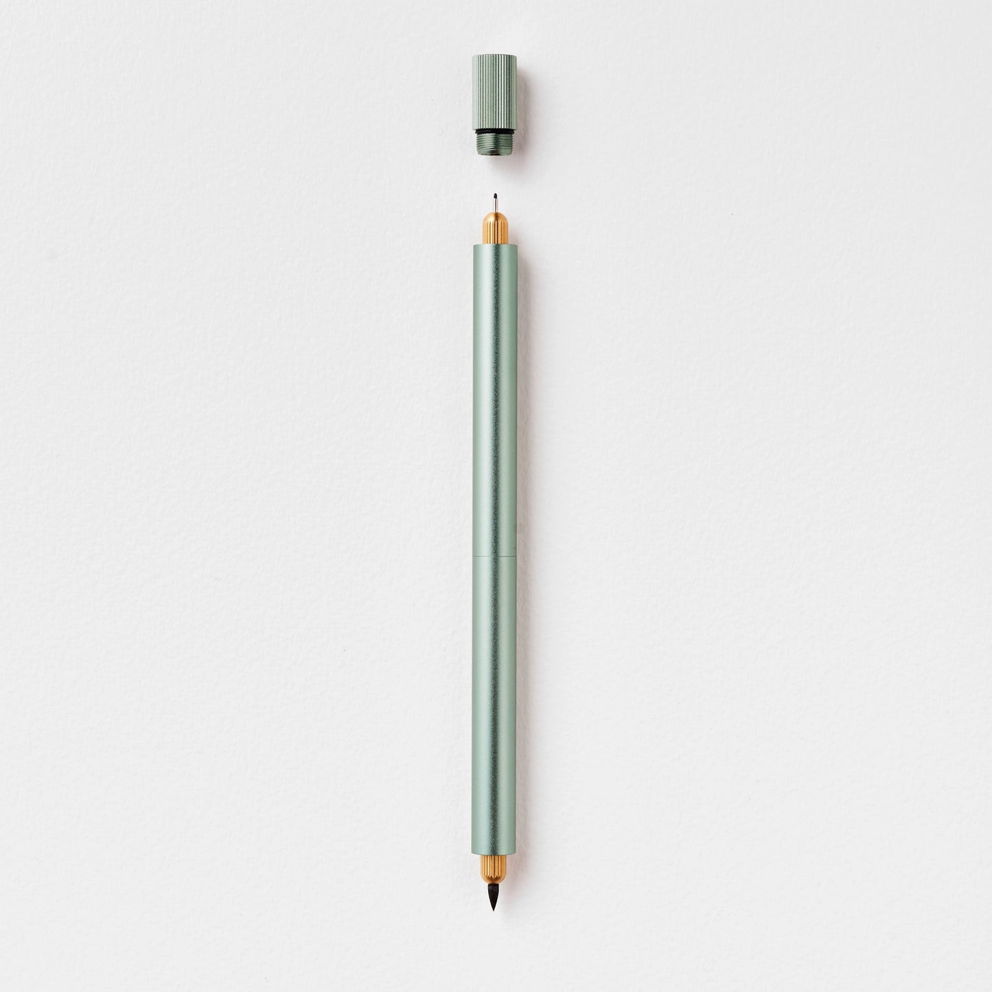 Sage Green Lumos Duo Pro by Toms Studio.  Multi Tip Refillable Pen for writing and drawing