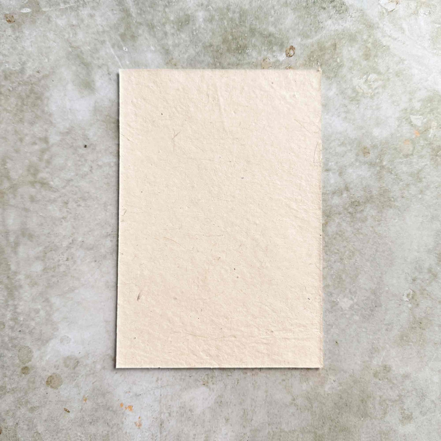 blank A6 lokta paper card panel