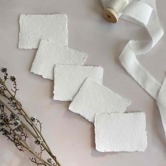 Made from recycled cotton rag fibres