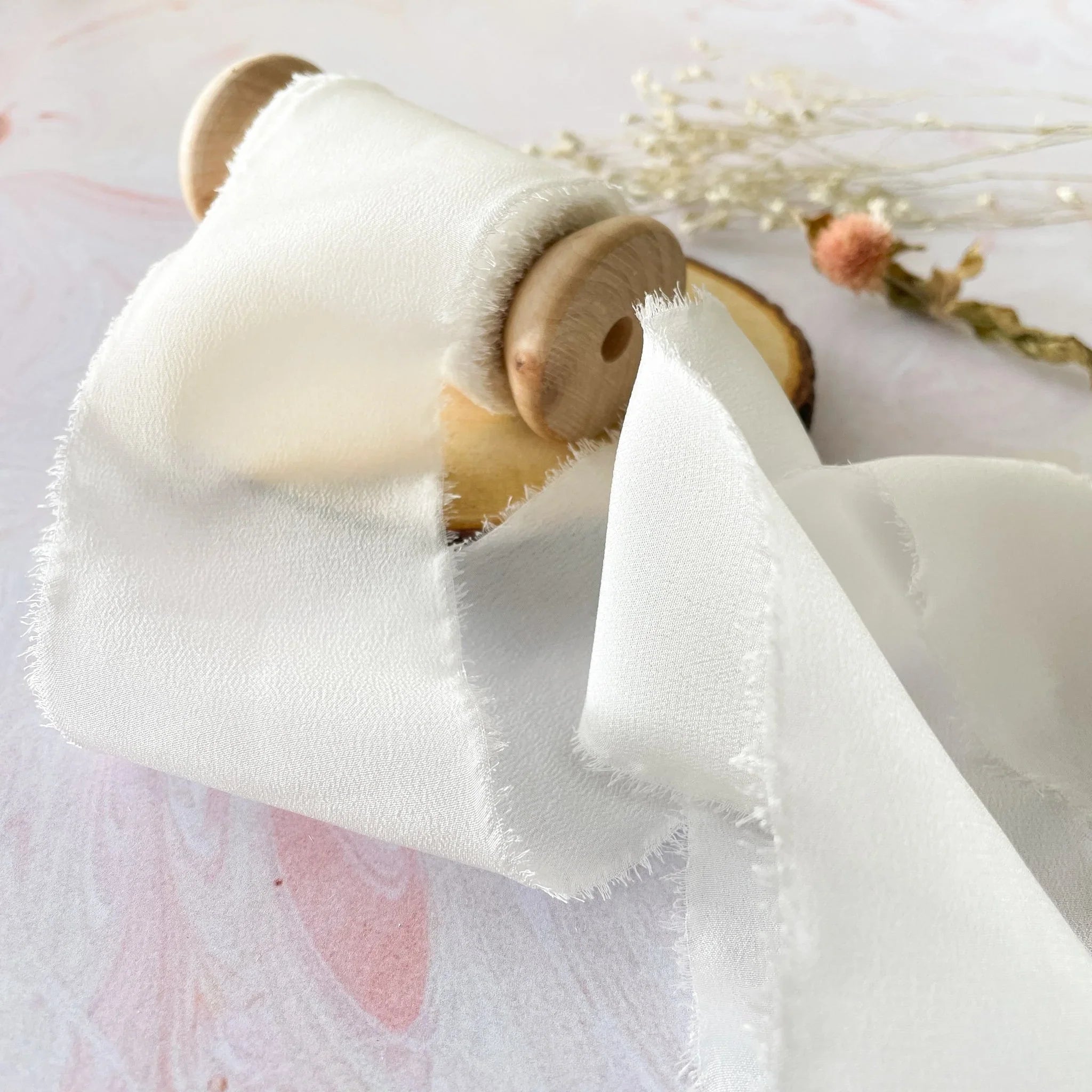 Silk White Ribbons Subscribe to our emails