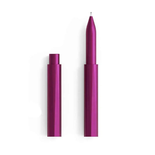 Raspberry Pen The Wren Refillable Pen by Tom's Studio. Small fibre tip pen in Raspberry