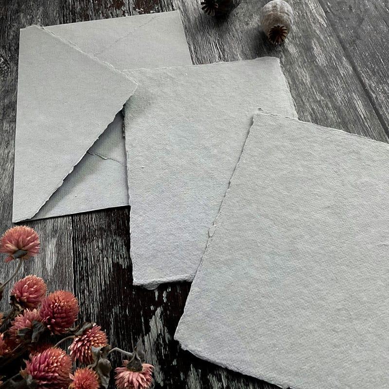 Handmade Cotton Rag Papers – thenaturalpapercompany