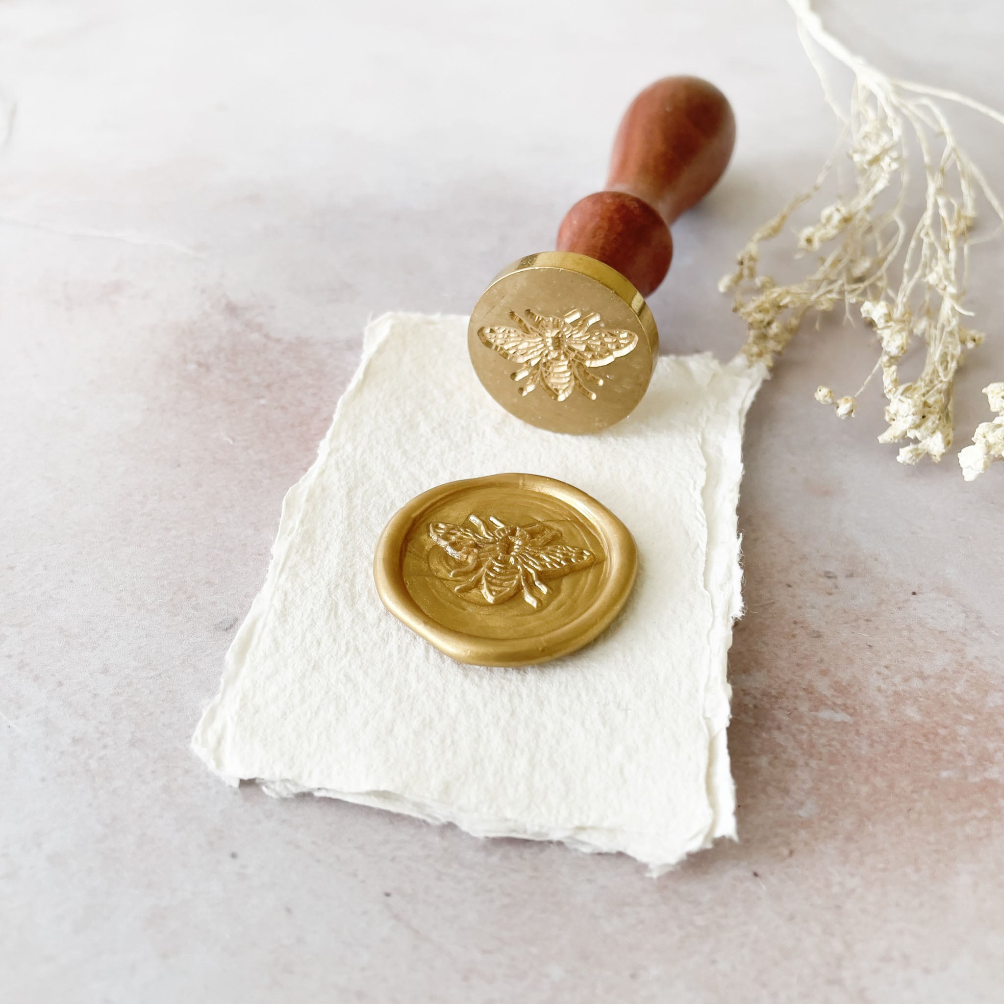 Bee Wax Stamp